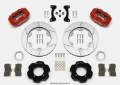 Picture of Wilwood Forged Dynalite Front Hat Kit 11-00in GT Rotor Red 95-05 Miata