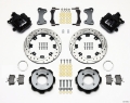 Picture of Wilwood Combination Parking Brake Rear Kit 11-75in Drilled 2011 Fiesta Rear