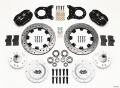 Picture of Wilwood Forged Dynalite Front Kit 12-19in Drilled 1970-1973 Mustang Disc & Drum Spindle