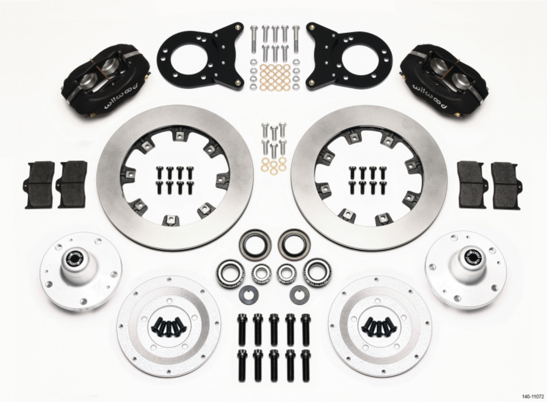 Picture of Wilwood Forged Dynalite Front Kit 12-19in 1965-1969 Mustang Disc & Drum Spindle