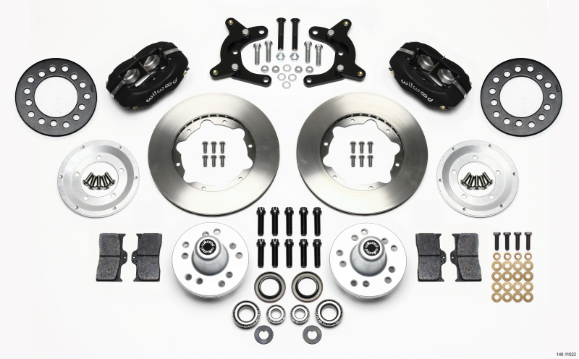 Picture of Wilwood Forged Dynalite Front Kit 11-00in 62-72 CDP A Body - 9in Drum