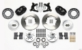 Picture of Wilwood Forged Dynalite Front Kit 11-00in 62-72 CDP A Body - 9in Drum