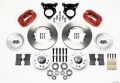 Picture of Wilwood Forged Dynalite Front Kit 11-00in Red 87-93 Mustang 5 Lug