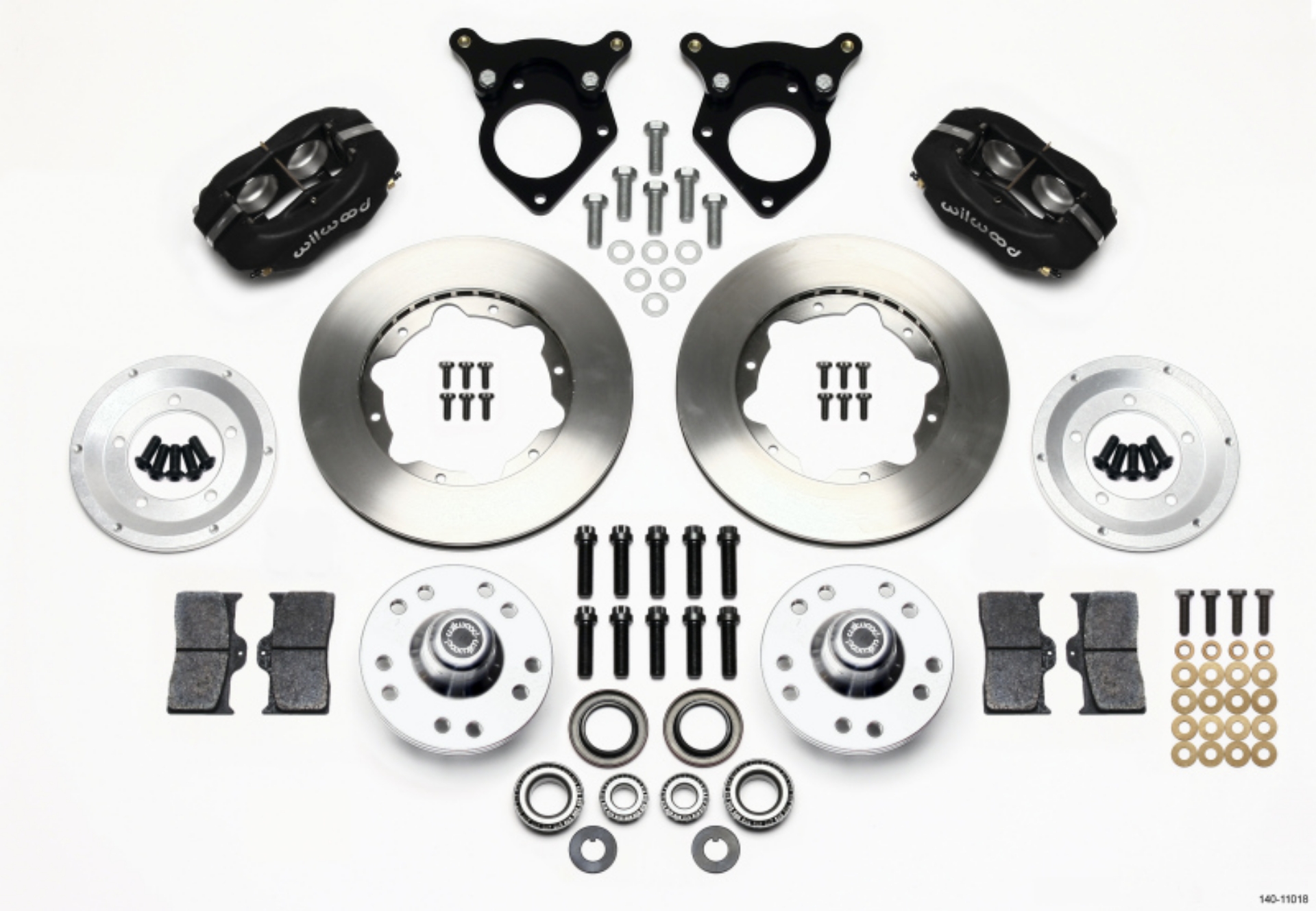 Picture of Wilwood Forged Dynalite Front Kit 11-00in 87-93 Mustang 5 Lug