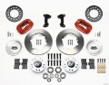 Picture of Wilwood Forged Dynalite Front Kit 11-00in Red 74-80 Pinto-Mustang II Disc Spindle only