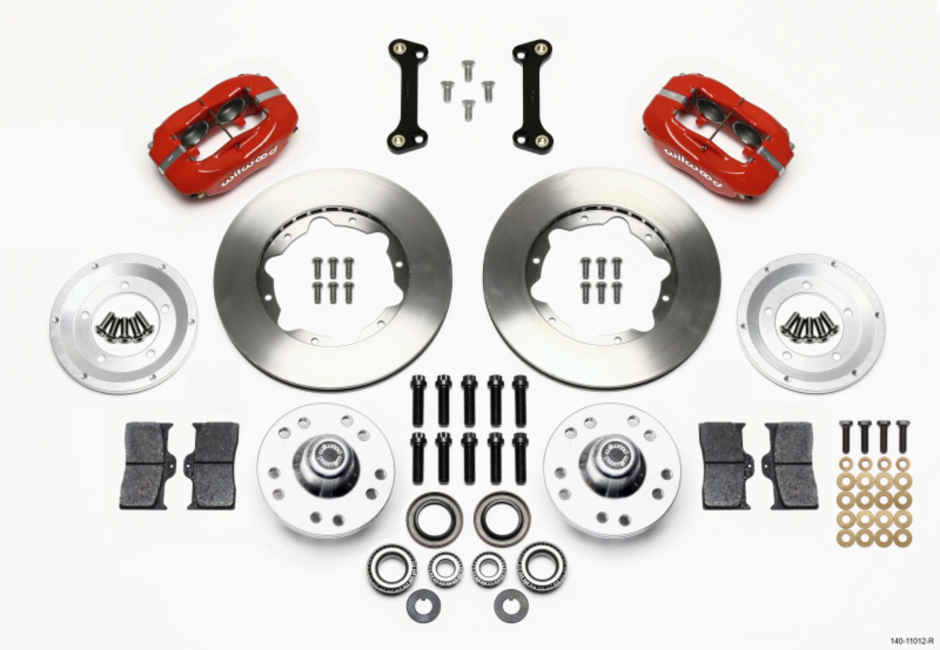 Picture of Wilwood Forged Dynalite Front Kit 11-00in Red 82-92 Camaro--Firebird