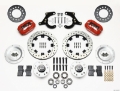 Picture of Wilwood Forged Dynalite Front Kit 11-75in Drilled Red 55-57 Chevy