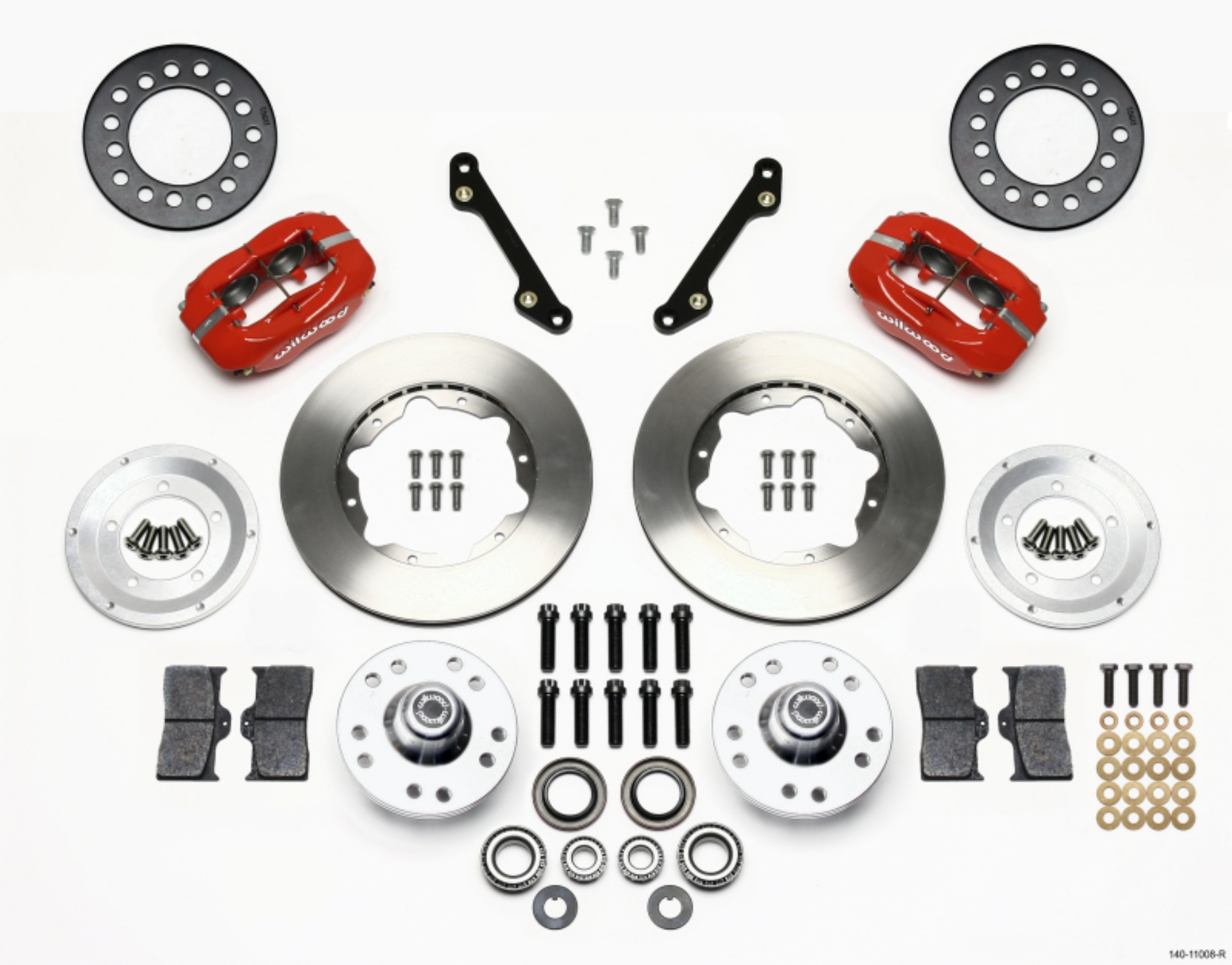 Picture of Wilwood Forged Dynalite Front Kit 11-00in Red 79-81 Camaro