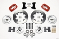 Picture of Wilwood Forged Dynalite Front Kit 12-19in Red 74-80 Pinto-Mustang II Disc Spindle only