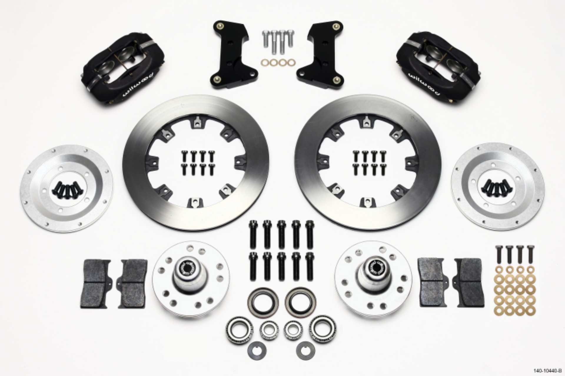Picture of Wilwood Forged Dynalite Front Kit 12-19in 74-80 Pinto-Mustang II Disc Spindle only