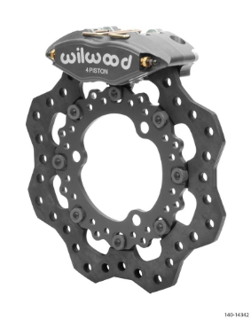 Picture of Wilwood Powerlite- Front Kit 11-75in Dirt Modified 11-75in Scalloped Steel Rotor