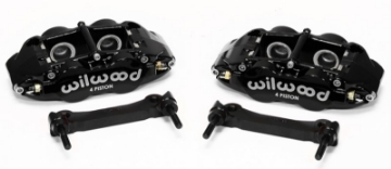 Picture of Wilwood Narrow Superlite 4R Rear Caliper & Bracket Kit - Black 97-13 C5-C6 Corvette w- OEM Rotors