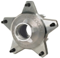 Picture of Wilwood Hub-Starlite 55 Front w-Snap-Cap Std- Offset 5-8 C Studs-Drilled-Less Races