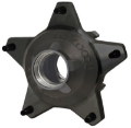 Picture of Wilwood Hub-Starlite 55 Front w-Cap Std- Offset 5-8 Studs-Drilled-Black