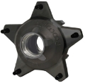 Picture of Wilwood Hub-Starlite 55 Front w-Snap-Cap Std- Offset 5-8 C Studs-Black