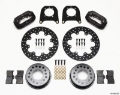 Picture of Wilwood Forged Dynalite Rear Drag Kit Drilled Rotor Chev 12 Bolt w-Clip Eliminator
