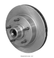 Picture of Wilwood Rotor-Vented w- Hub & Studs 11-72- x 1-19 - 5 on 5-50in Ford F100