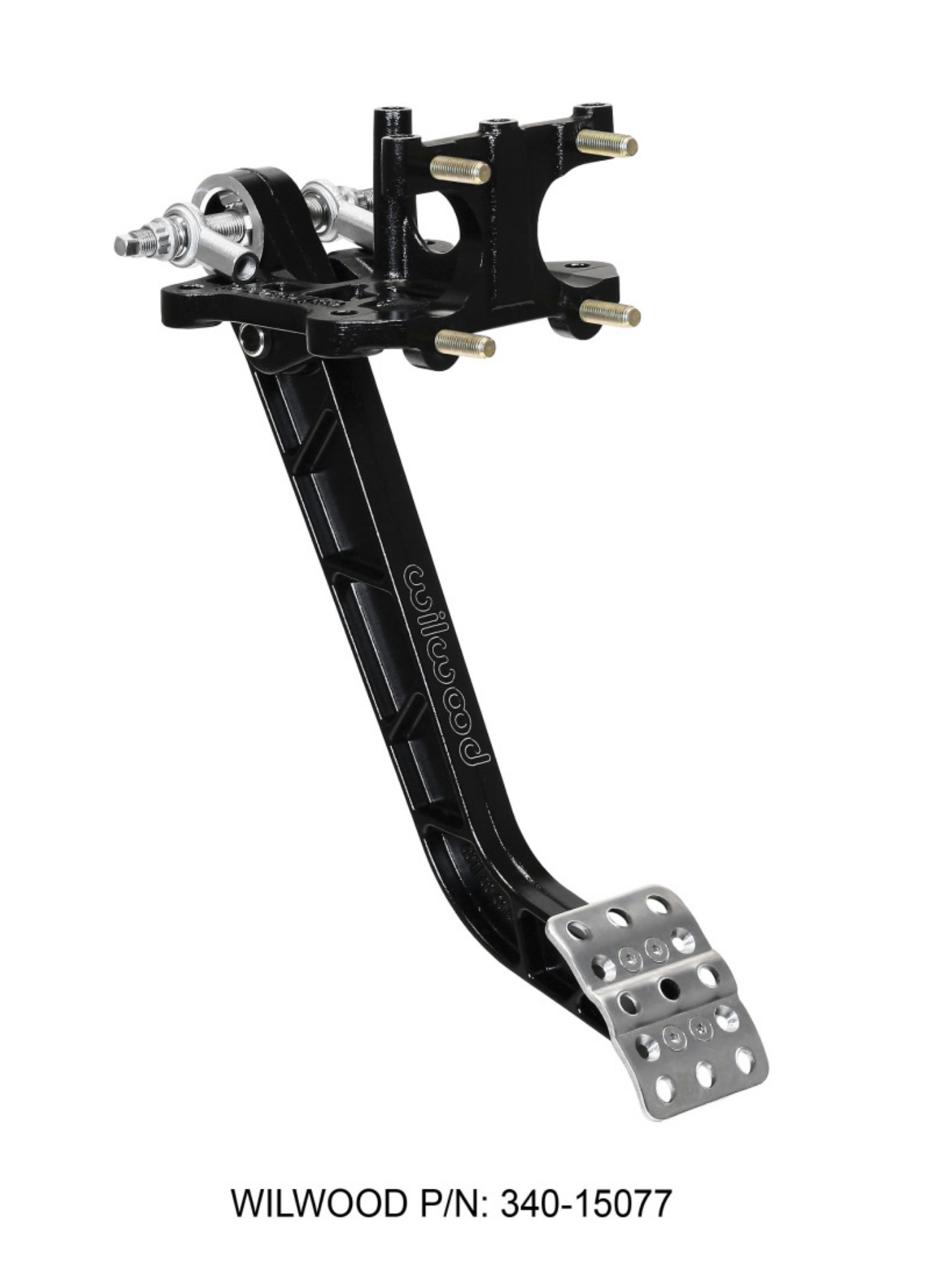 Picture of Wilwood Adjustable-Trubar Brake Pedal - Dual MC - Rev- Swing Mount - 6-25:1