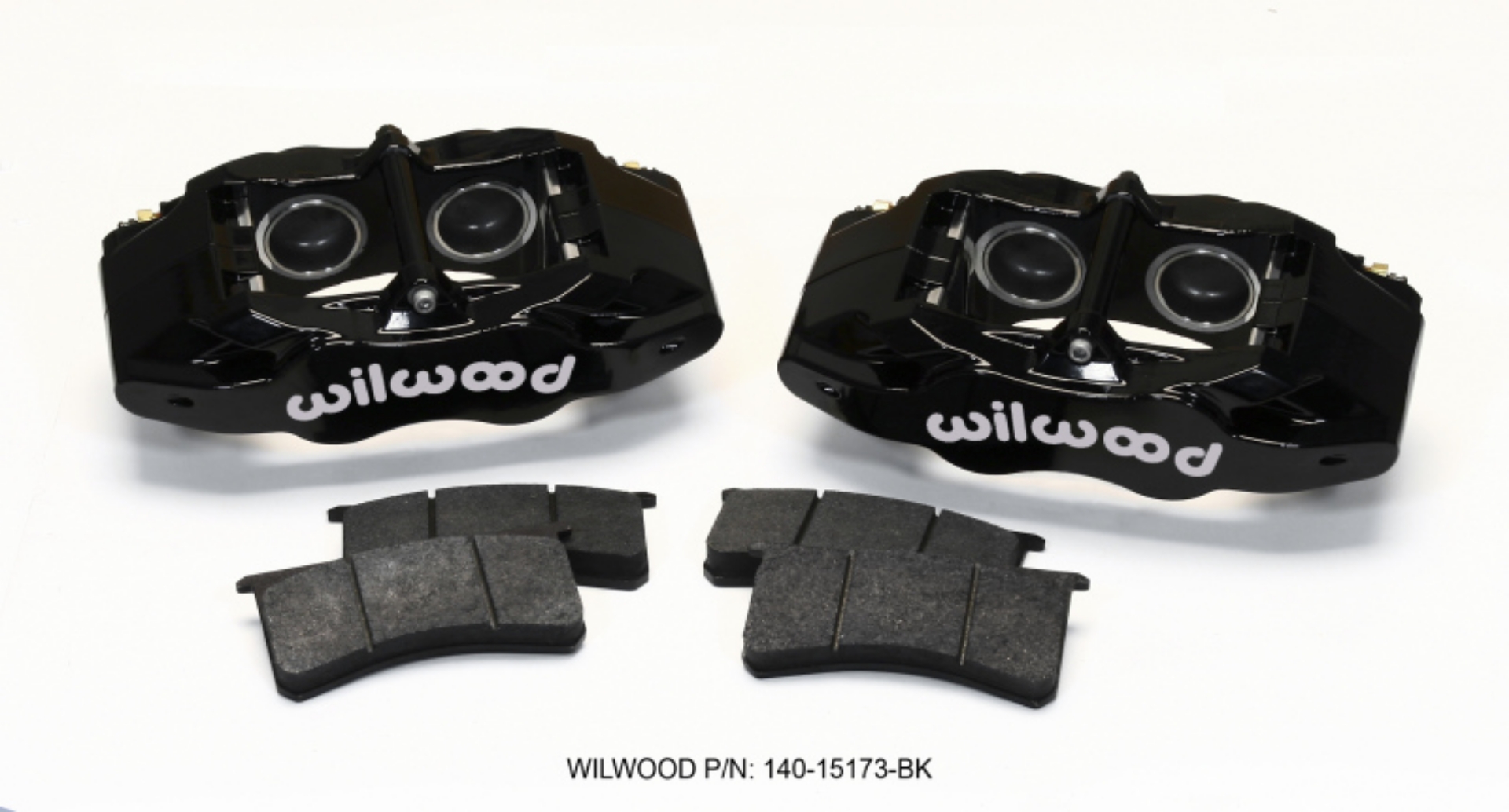 Picture of Wilwood SLC56 Front Caliper Kit Black Corvette All C5 - Base C6 1997-2013