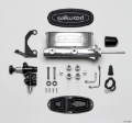 Picture of Wilwood HV Tandem M-C Kit w L-H Bracket & Prop Valve - 15-16in Bore Ball Burnished-W-Pushrod