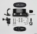 Picture of Wilwood HV Tandem M-C Kit w L-H Bracket & Prop Valve - 15-16in Bore Black-W-Pushrod