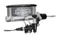 Picture of Wilwood HV Tandem M-C Kit w L-H Bracket & Prop Valve - 7-8in Bore Ball Burnished-W-Pushrod