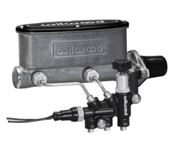 Picture of Wilwood HV Tandem M-C Kit w L-H Bracket & Prop Valve - 1 1-8in Bore