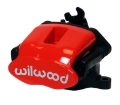 Picture of Wilwood Caliper-Combination Parking Brake-L-H-Red 34mm piston -81in Disc