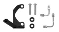 Picture of Wilwood Tandem Remote Master Cylinder to Prop valve Bracket L-H & Line Kit
