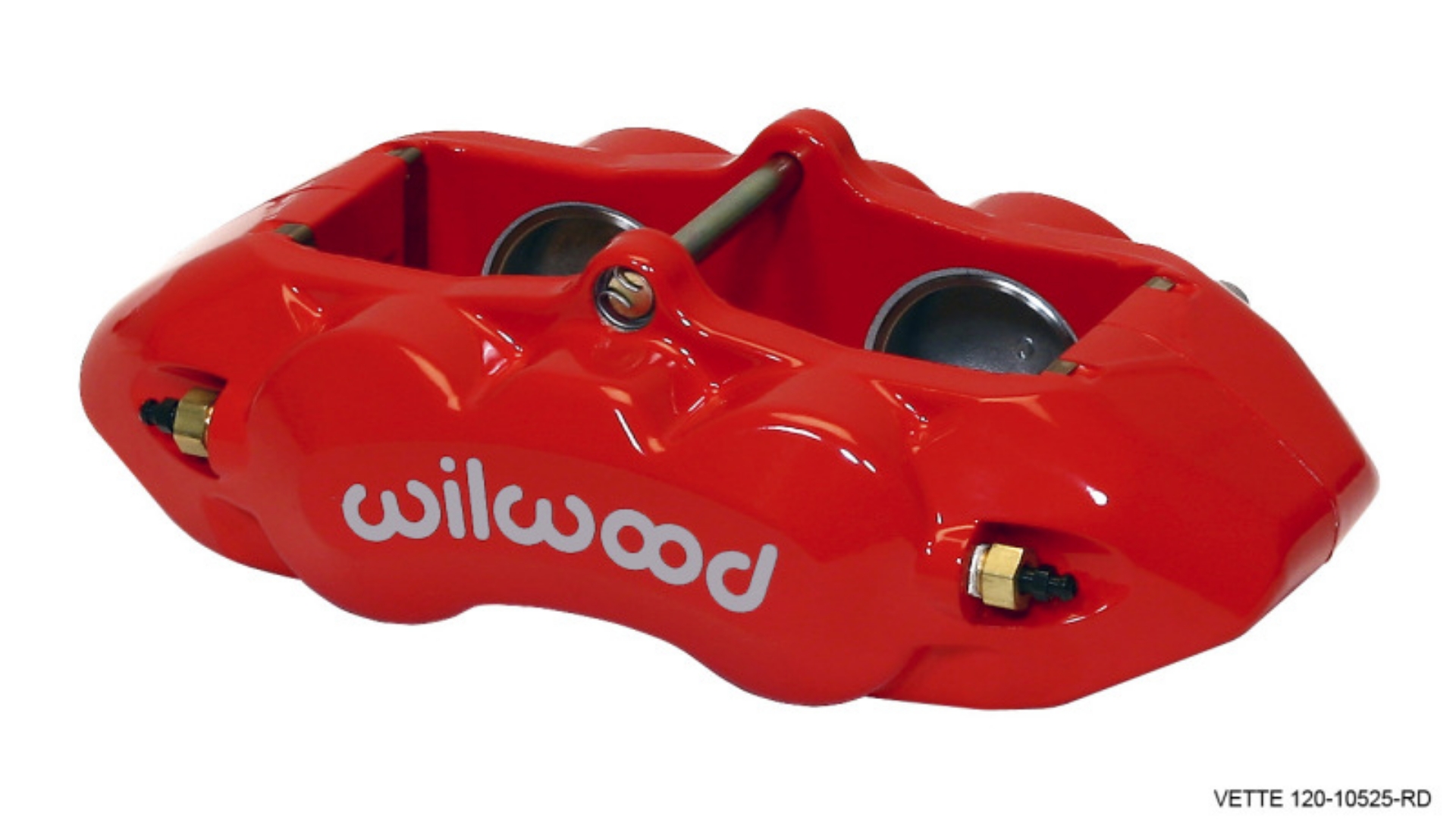 Picture of Wilwood Caliper-D8-4 Front Red 1-88in Pistons 1-25 Disc