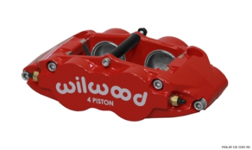 Picture of Wilwood Caliper-Narrow Superlite 4R - Red 1-75-1-75in Pistons 1-25in Disc
