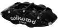 Picture of Wilwood Caliper-Narrow Superlite 6R-RH - Black 1-62-1-12-1-12in Pistons 1-10in Disc