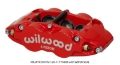 Picture of Wilwood Caliper-Narrow Superlite 6R-LH - Red 1-62-1-12-1-12in Pistons 1-25in Disc
