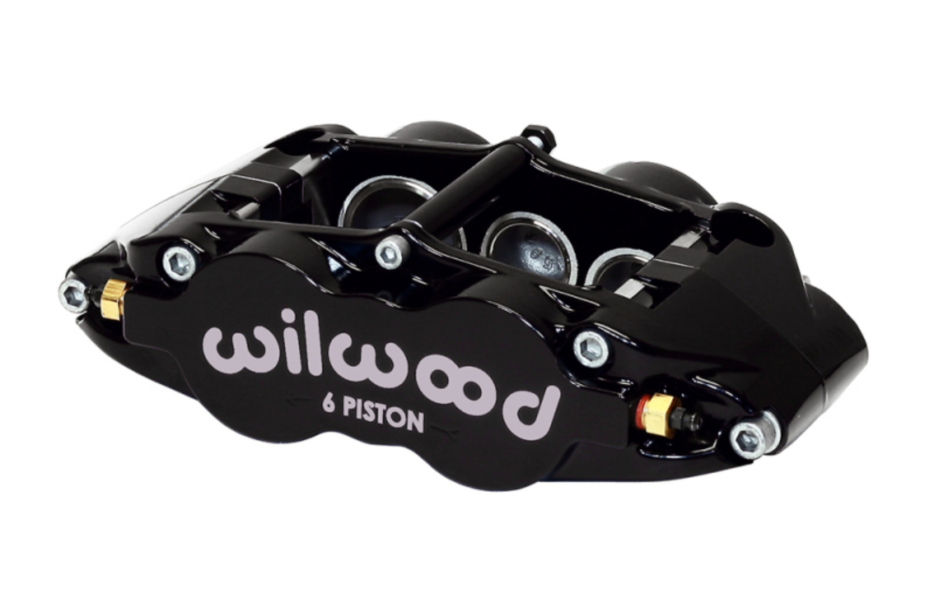 Picture of Wilwood Caliper-Narrow Superlite 6R-RH - Black 1-62-1-12-1-12in Pistons 1-25in Disc
