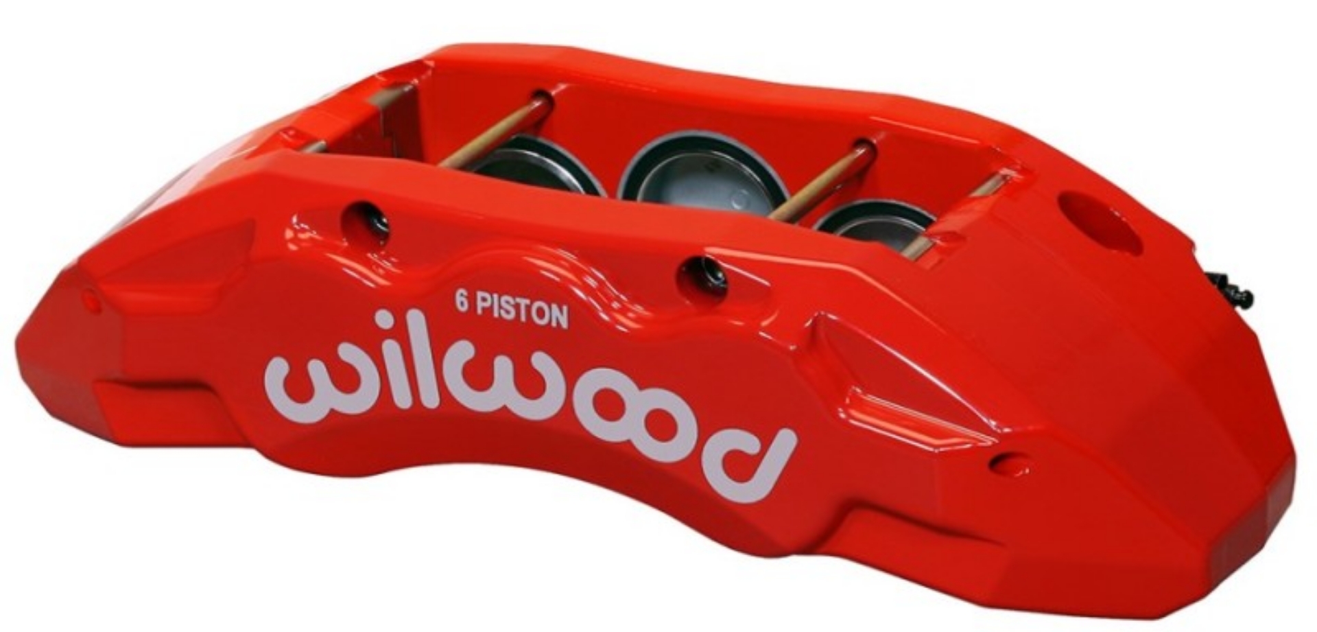 Picture of Wilwood Caliper-TX6R- R-H - Red 1-75-1-62-1-62in Pistons 1-38in Disc
