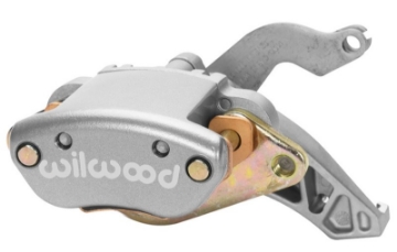 Picture of Wilwood Caliper-MC4 Mechanical-L-H - Silver No Logo 1-19in Piston -81in Disc