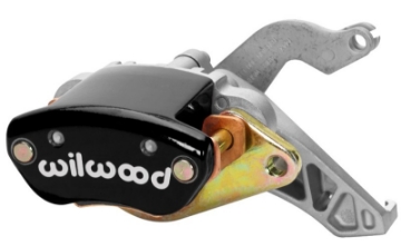 Picture of Wilwood Caliper-MC4 Mechanical-R-H - Black w- Logo 1-19in Piston -81in Disc