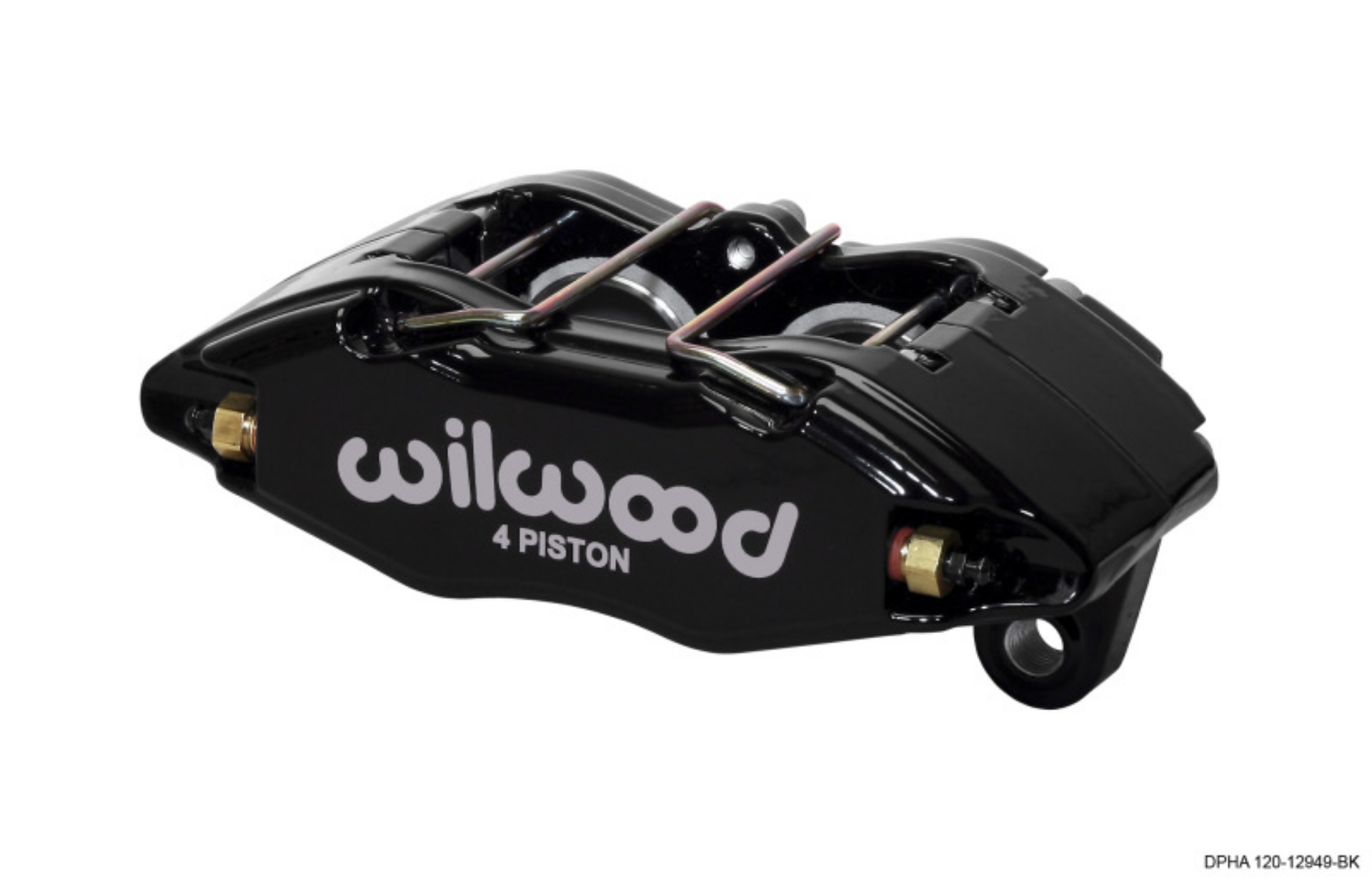 Picture of Wilwood Caliper-Dynapro Honda-Acura - Black Powder 1-62in Pistons -83in Disc