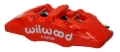 Picture of Wilwood Caliper-Forged Dynapro 6 5-25in Mount-Red-L-H 1-62-1-12-1-12in Pistons 1-10in Disc