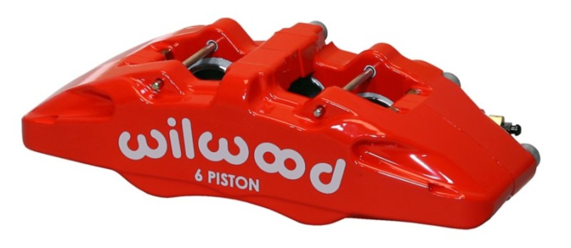 Picture of Wilwood Caliper-Forged Dynapro 6 5-25in Mount-Red-L-H 1-62-1-12-1-12in Pistons 1-10in Disc