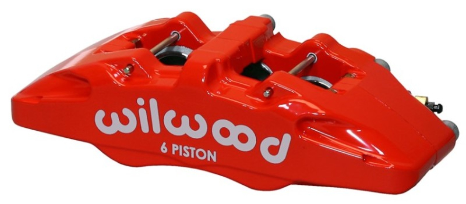Picture of Wilwood Caliper-Forged Dynapro 6 5-25in Mount-Red-R-H 1-62-1-12-1-12in Pistons 0-81in Disc