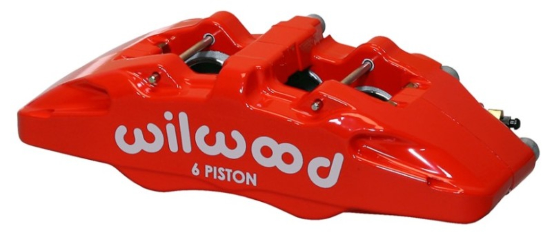 Picture of Wilwood Caliper-Forged Dynapro 6 5-25in Mount-Red-R-H 1-62-1-38in-1-38in Pistons 1-10in Disc
