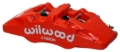 Picture of Wilwood Caliper-Forged Dynapro 6 5-25in Mount-Red-R-H 1-62-1-38in-1-38in Pistons -38in Disc