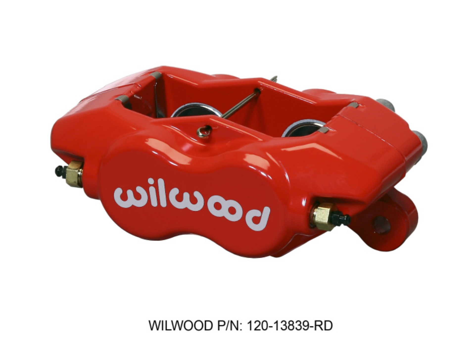 Picture of Wilwood Caliper-Forged DynaliteI-Red 1-38in Pistons -81in Disc