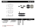 Picture of StopTech Performance 89-98 240SX Rear Brake Pads