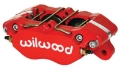 Picture of Wilwood Caliper-Dynapro 5-25in Mount-Red 1-00in Pistons -81in Disc