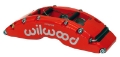 Picture of Wilwood Caliper-TC6R-Red 1-75-1-38-1-38in Pistons 1-38in Disc