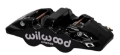 Picture of Wilwood Caliper-Aero4 - Black 1-12-1-12in Pistons 0-81in Disc