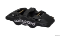 Picture of Wilwood Caliper-Aero4 - Black Anodize 1-12-1-12in Pistons 1-25in Disc