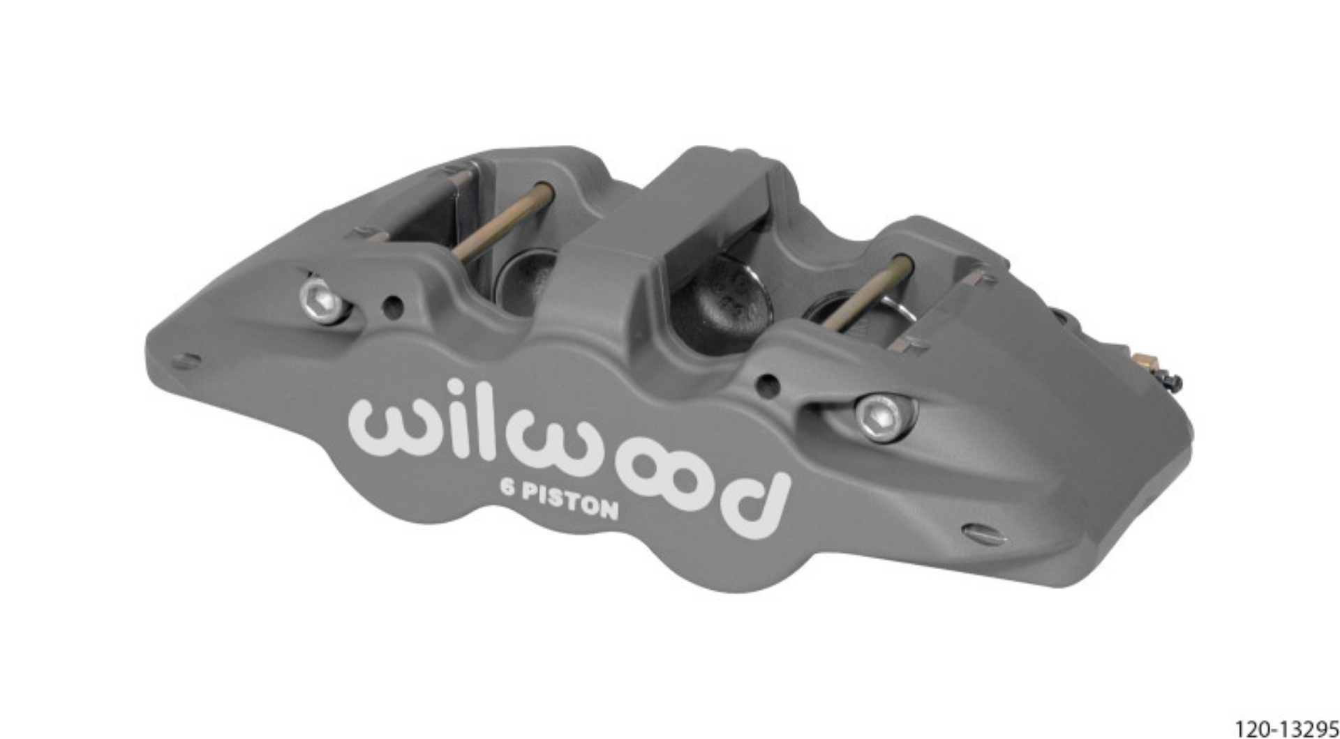 Picture of Wilwood Caliper-Aero6-R-H - Black Anodize 1-75-1-38-1-38in Pistons 1-25in Disc